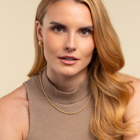 Kultainen Cordell ketju, kaulaketju 2,7mm