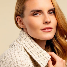 Kultaiset pallokorvakorut, 5mm pallo, 14K keltakulta