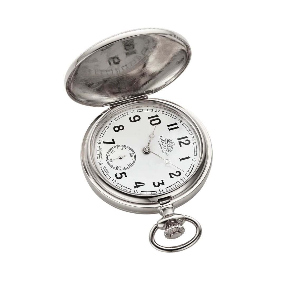 Leijona Pocket Watch Chrome 5532-32 taskukello