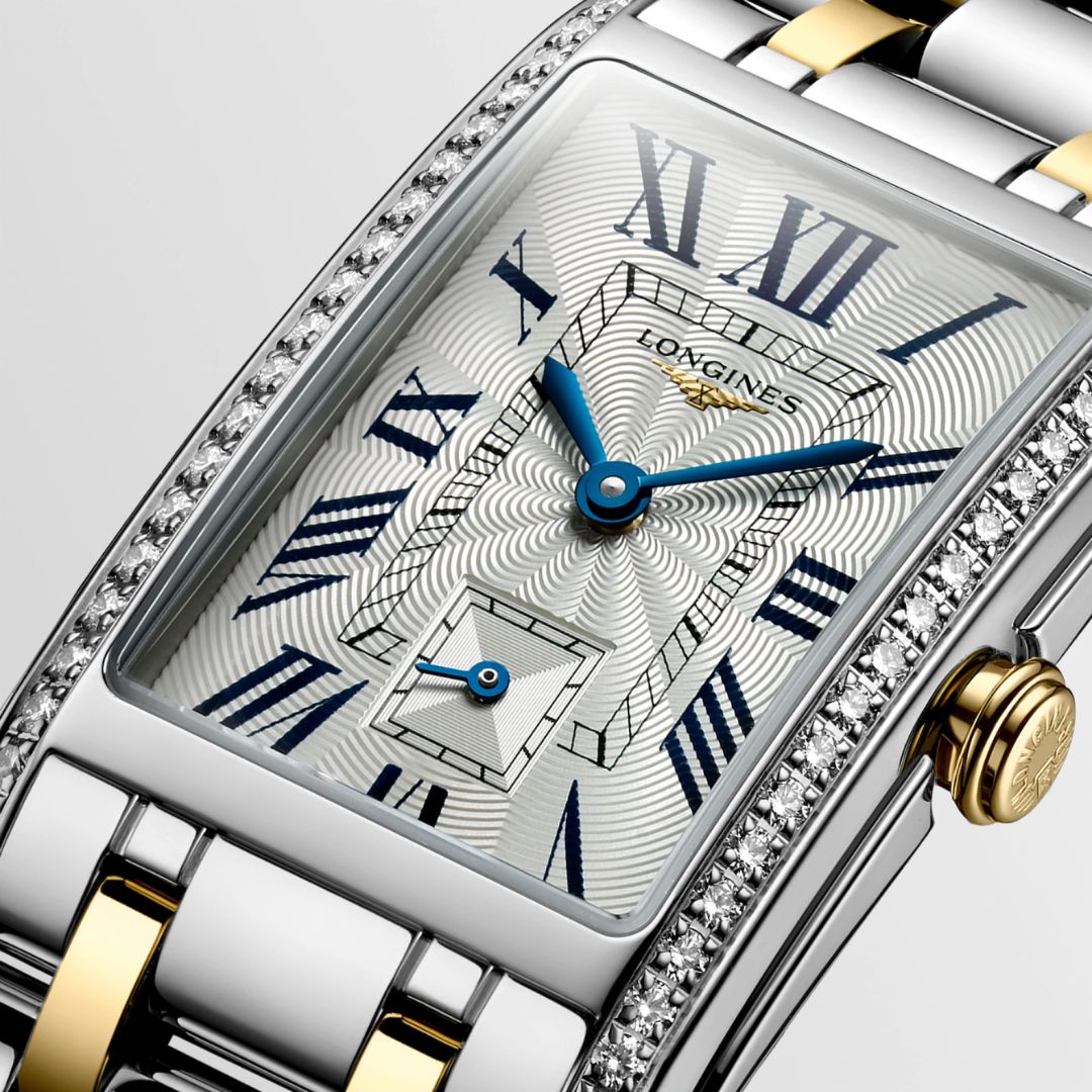 Longines DolceVita, keltakulta ja timantit, 23,3mm, rannekello L55125787