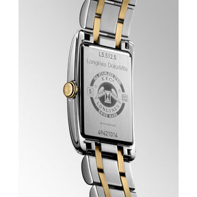 Longines DolceVita, keltakulta ja timantit, 23,3mm, rannekello L55125787