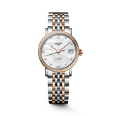 Longines Elegant Collection rannekello L43095817, ruusukulta ja timantit