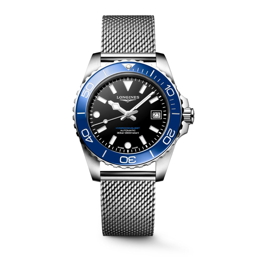 Longines HydroConquest, 39mm, rannekello, L37794906