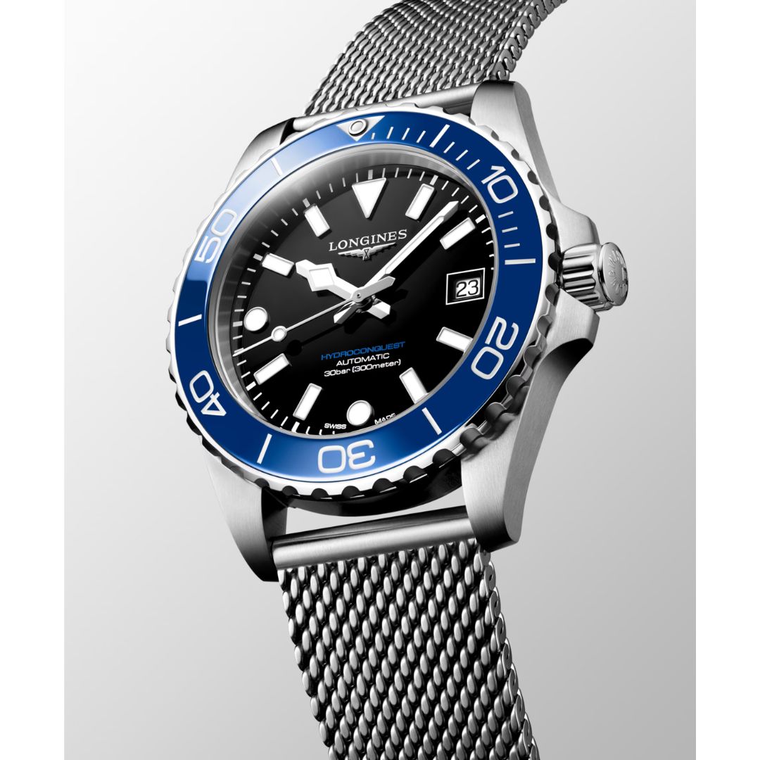 Longines HydroConquest, 39mm, rannekello, L37794906