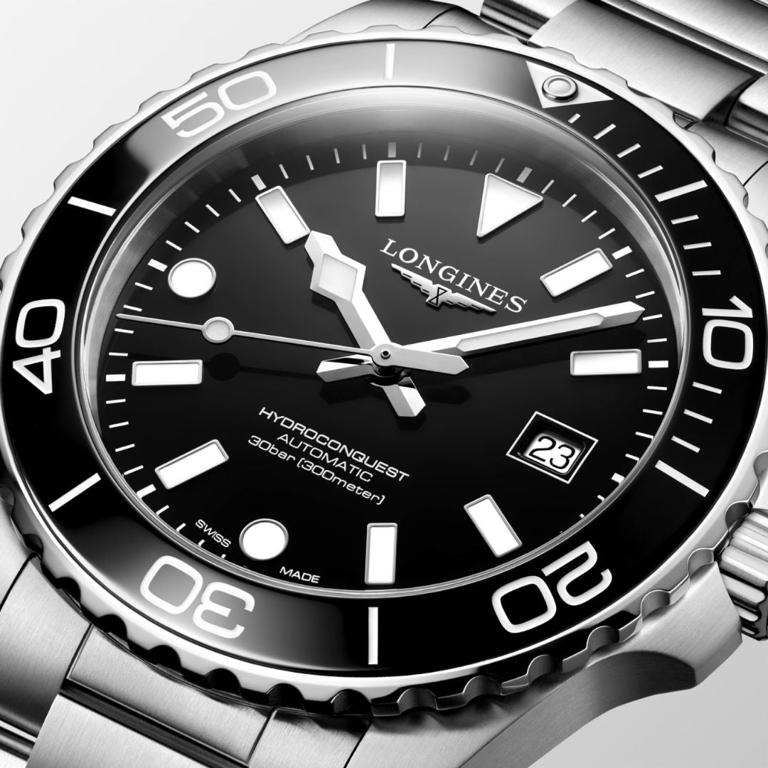 Longines HydroConquest, 42mm, rannekello, L37884566
