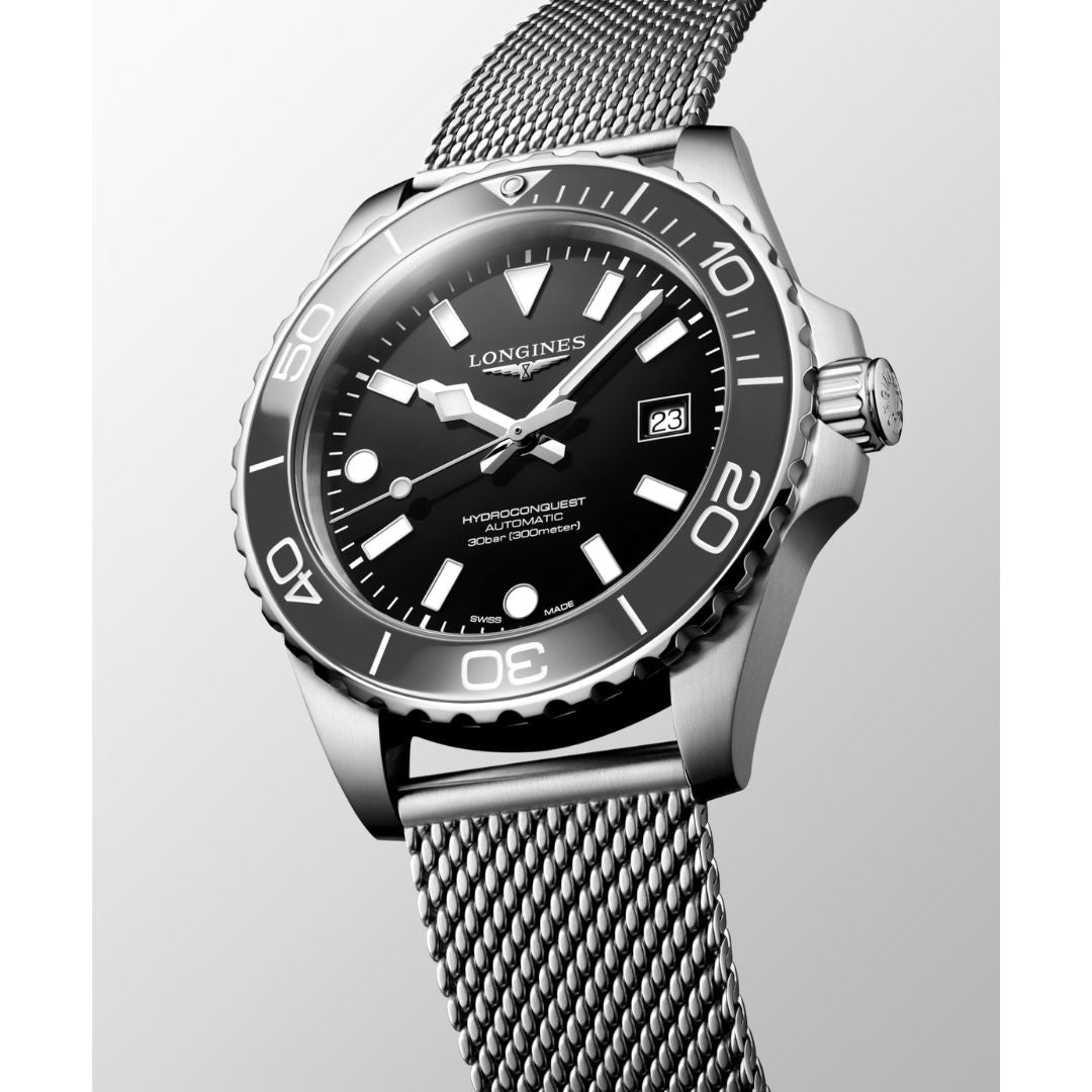 Longines HydroConquest, 42mm, rannekello, L37884706