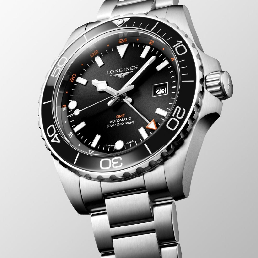 Longines HydroConquest GMT rannekello L38904566