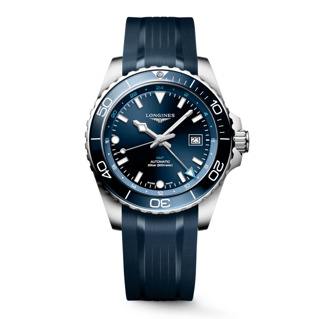 Longines HydroConquest GMT rannekello L38904969