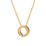 Lumoava Aina riipus, keltakultaa laboratoriotimantilla