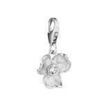 Lumoava Anna charm, hopeaa