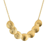 Lumoava Lily kaulakoru, keltakullattua hopeaa