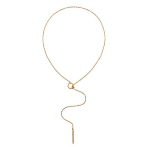 Lumoava Studio Honey Drip kaulakoru, keltakullattu pronssi, LS67260400000