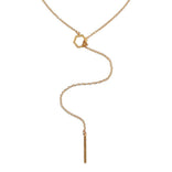 Lumoava Studio Honey Drip kaulakoru, keltakullattu pronssi, LS67260400000