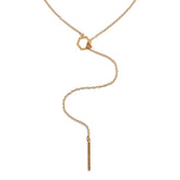 Lumoava Studio Honey Drip kaulakoru, keltakullattu pronssi, LS67260400000