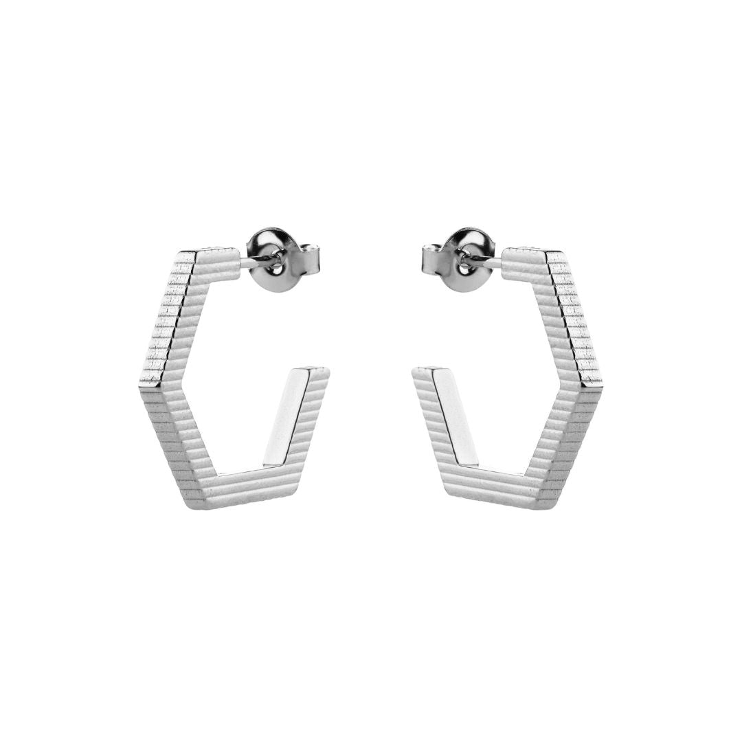 Lumoava Studio Honey Trap korvakorut, hopeanväriseksi rodinoitu pronssi, LS54260400000