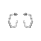 Lumoava Studio Honey Trap korvakorut, hopeanväriseksi rodinoitu pronssi, LS54260400000