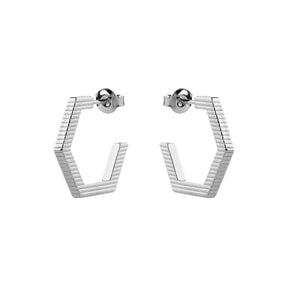 Lumoava Studio Honey Trap korvakorut, hopeanväriseksi rodinoitu pronssi, LS54260400000