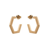 Lumoava Studio Honey Trap korvakorut, keltakullattu pronssi, LS64260400000