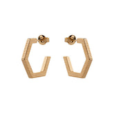 Lumoava Studio Honey Trap korvakorut, keltakullattu pronssi, LS64260400000