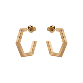 Lumoava Studio Honey Trap korvakorut, keltakullattu pronssi, LS64260400000