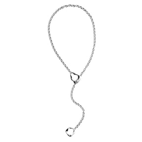 Lumoava Studio Mood Double Dare kaulakoru, hopeanväriseksi rodinoitu pronssi, LS57250100000