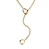 Lumoava Studio Mood Double Dare kaulakoru, keltakullattu pronssi, LS67250100000