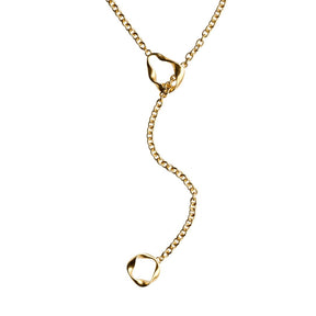 Lumoava Studio Mood Double Dare kaulakoru, keltakullattu pronssi, LS67250100000