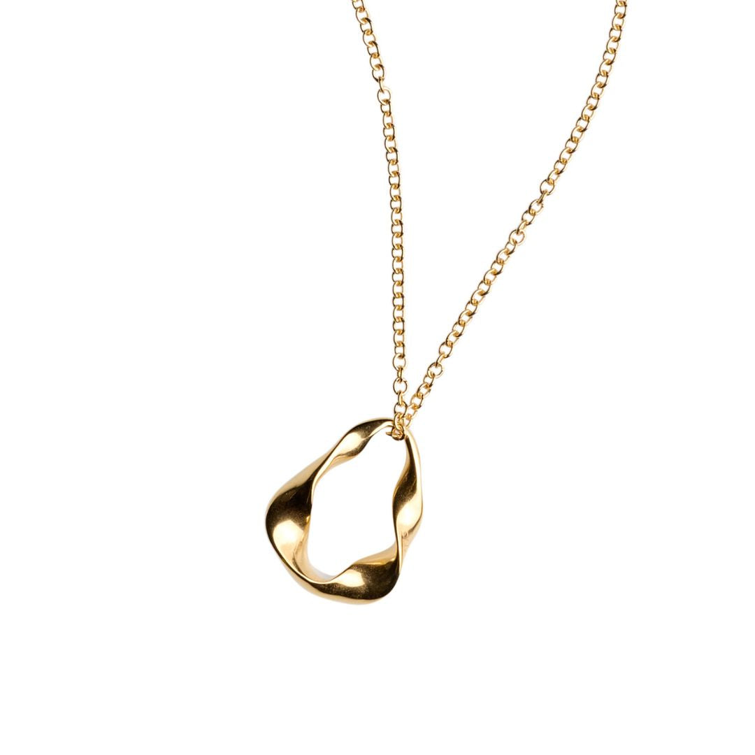 Lumoava Studio Mood Going Solo riipus, keltakullattu pronssi, LS66250110000