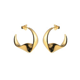 Lumoava Studio Mood Yes Please rengaskorvakorut, keltakullattu pronssi, LS64250100000