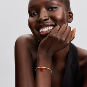 Pandora Disney Beauty and the Beast Enchanted Rose hela, keltakullattu, 764018C01