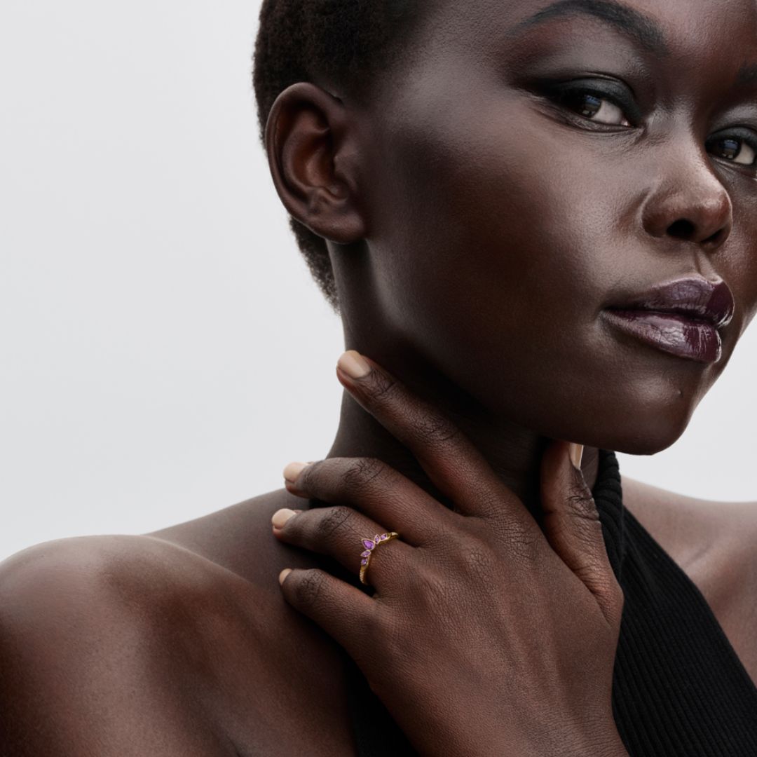 Pandora Disney Frozen Queen Anna Tiara sormus, hopea, 164135C01