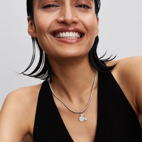 Pandora Disney Mickey Mouse Engravable hela, hopea, 793994C00