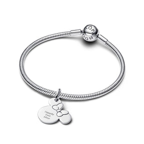 Pandora Disney Minnie Mouse Engravable hela, hopea, 793993C00