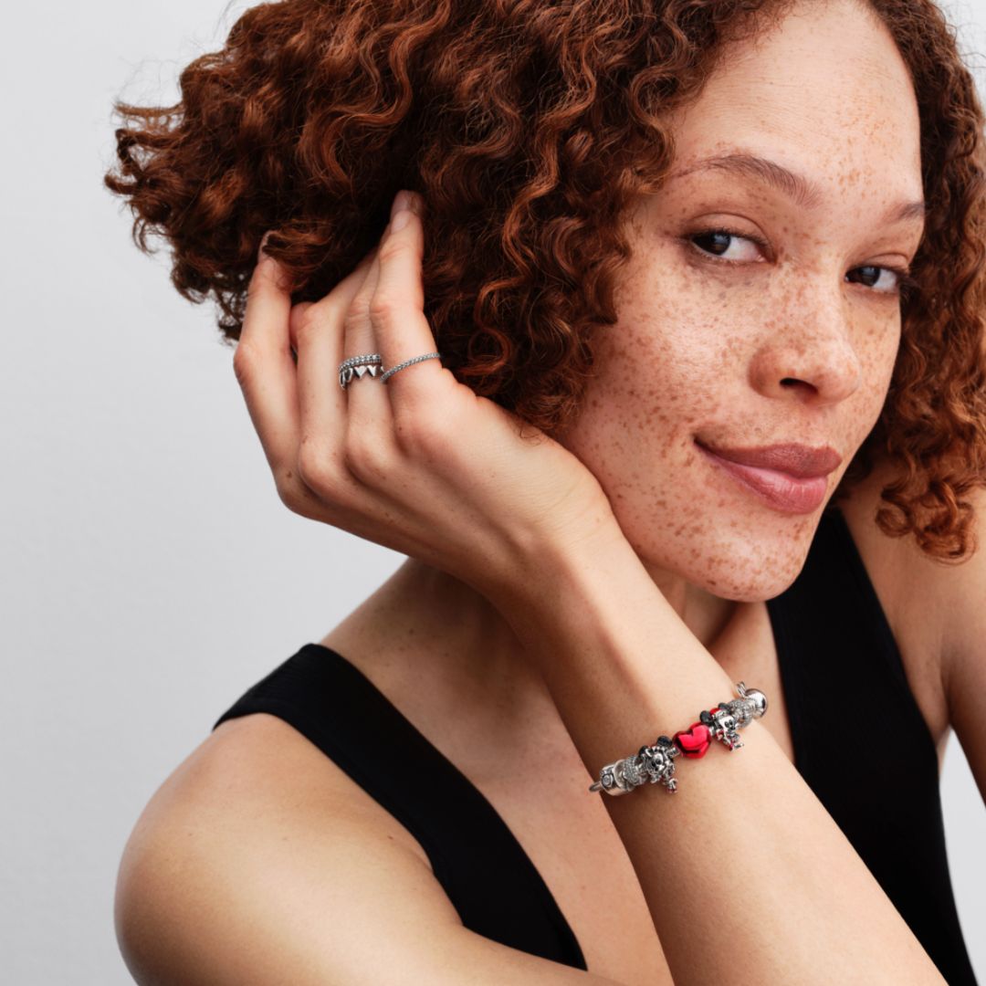 Pandora Disney Minnie Mouse Holiday hela, hopea, 794218C01