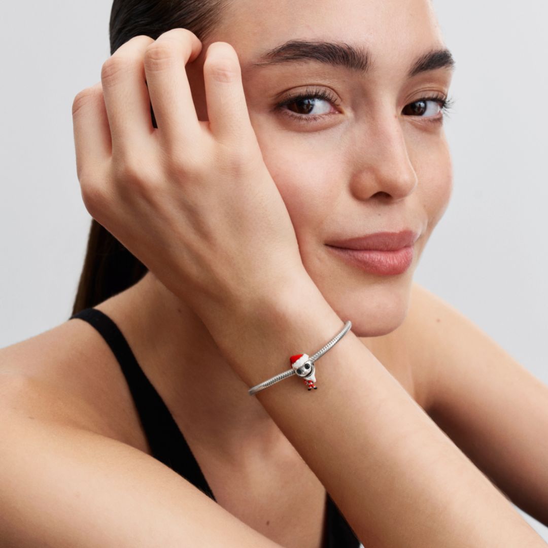 Pandora Disney Night Before Christmas Jack Skellington hela, hopea, 793979C01