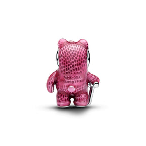 Pandora Disney Pixar Villains Lotso Bear hela, vaaleanpunainen emaliturkki