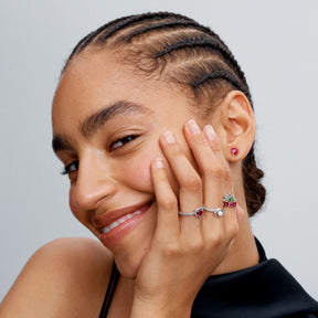 Pandora Disney Princess Snow White Bow sormus, hopea, 193652C01