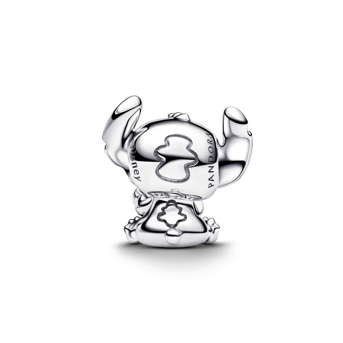 Pandora Disney Stitch Blue Heart hela takapuoli, hopeaa, 794731C01