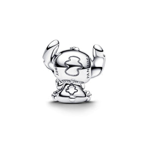Pandora Disney Stitch Blue Heart hela takapuoli, hopeaa, 794731C01
