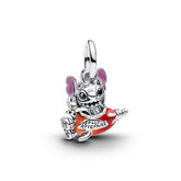 Pandora Disney Stitch Rocket Ship hela, hopeaa, 793742C01