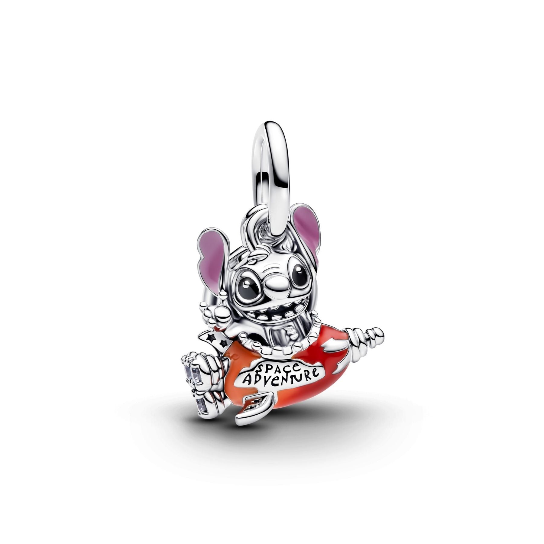 Pandora Disney Stitch Rocket Ship hela, hopeaa, 793742C01