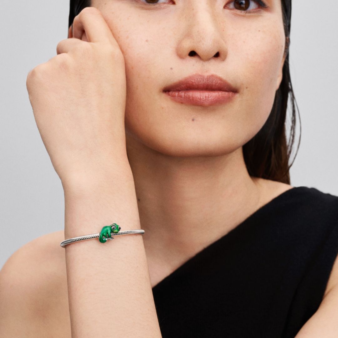 Pandora Disney Tangled Pascal Color-changing hela, hopea, 793983C01