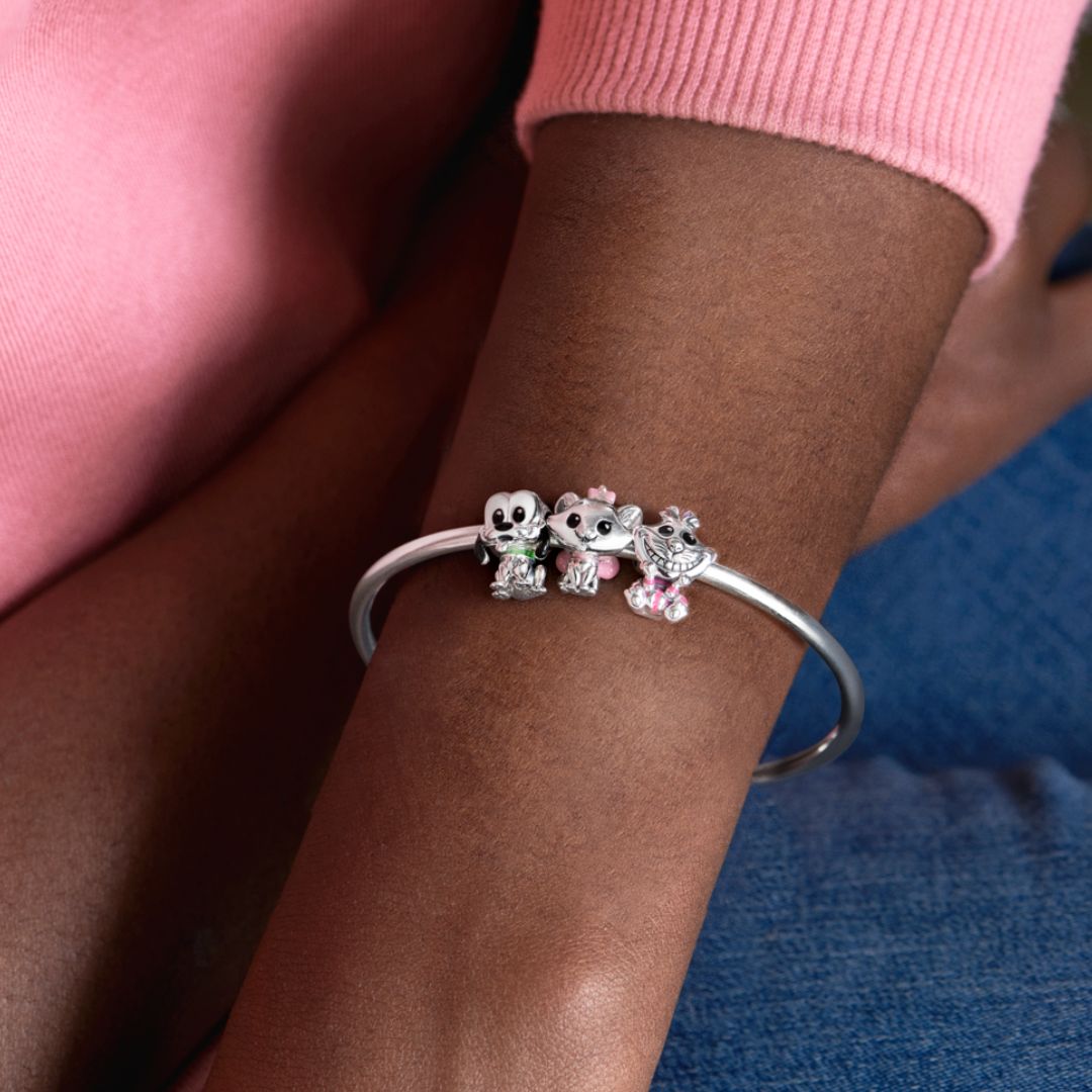 Pandora Disney The Aristocats Marie hela, hopea, 798848C01