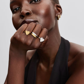 Pandora Essence Round Huggie Hoop Earrings, Yellow Gold Plated, 263286C00