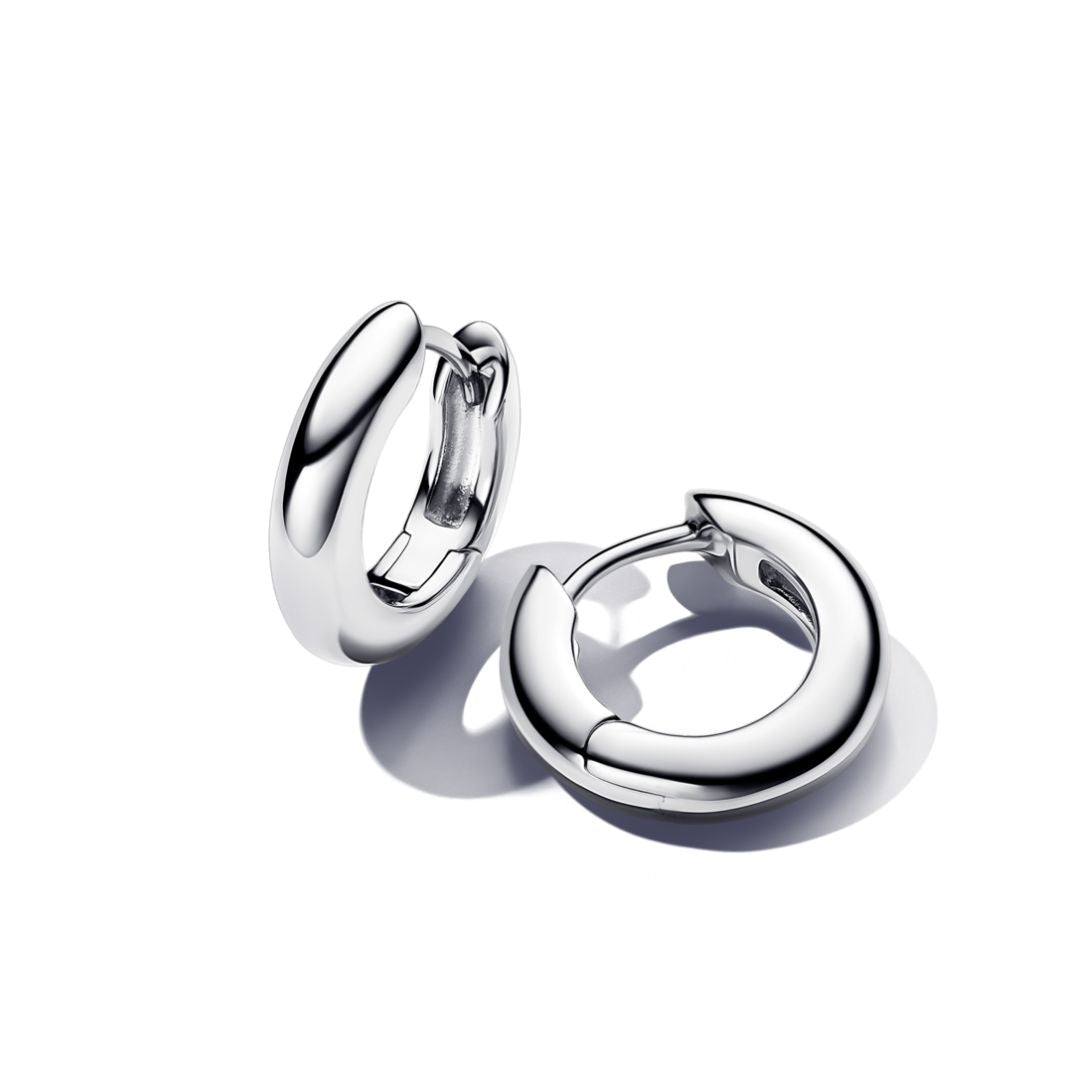 Pandora Essence Round rengaskorvakorut, hopea, 293320C00