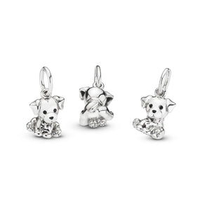 Pandora Labrador Puppy Dog hela, hopea, 798009EN16
