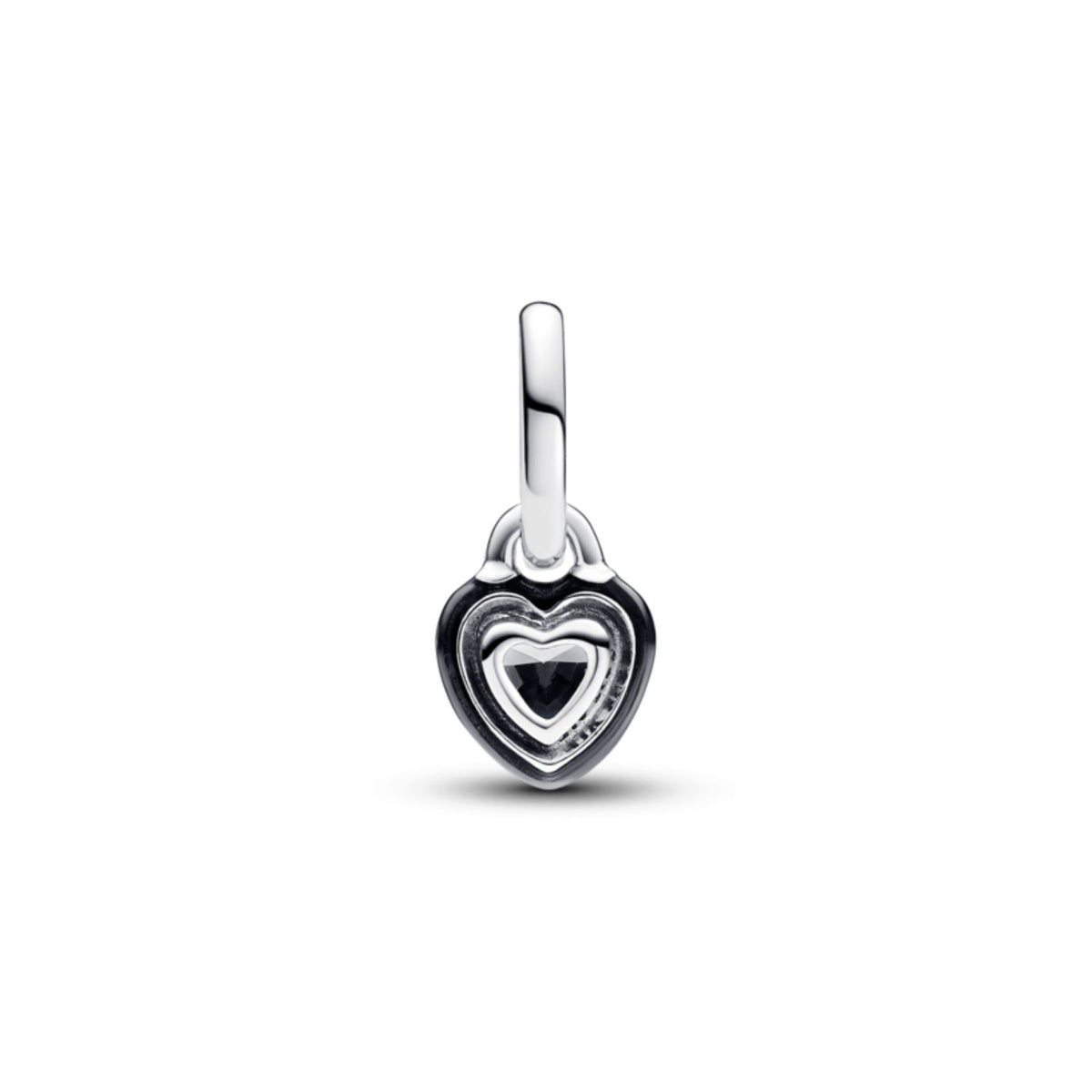 Pandora ME Black Chakra Heart Mini hela, hopea, 793042C01