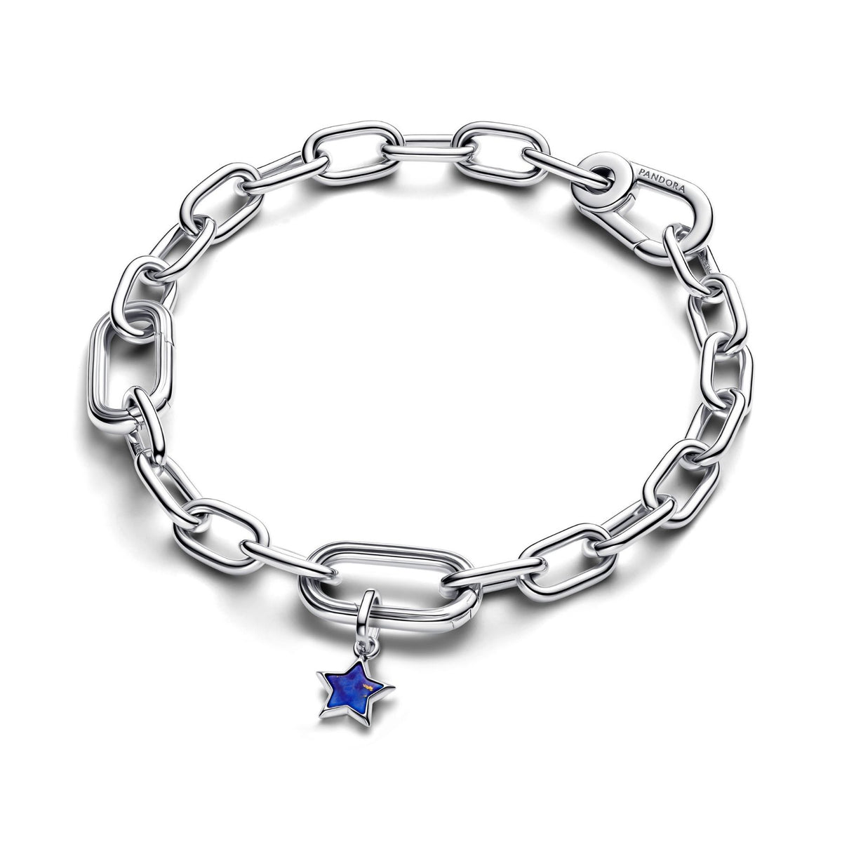 Pandora ME Blue Star Mini Dangle hela, hopeaa, 794613C01
