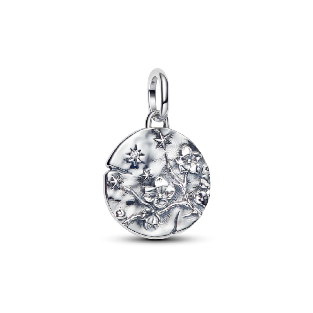 Pandora ME Cherry Blossom Medallion hela, hopea, 794085C01