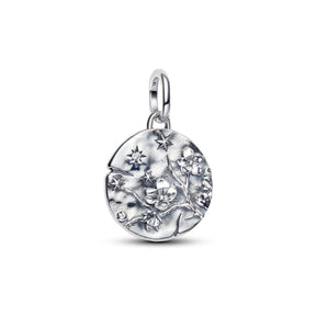 Pandora ME Cherry Blossom Medallion hela, hopea, 794085C01